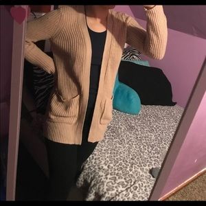 Tan Cardigan